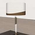 Light Luxury Table Lamp Bedside Lamp 3d model