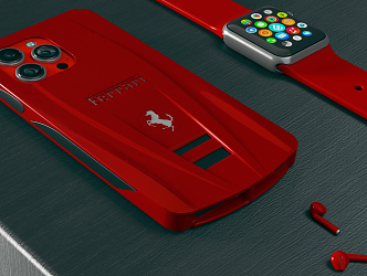 Modern Phone Case Ferrari Phone Case 3d model