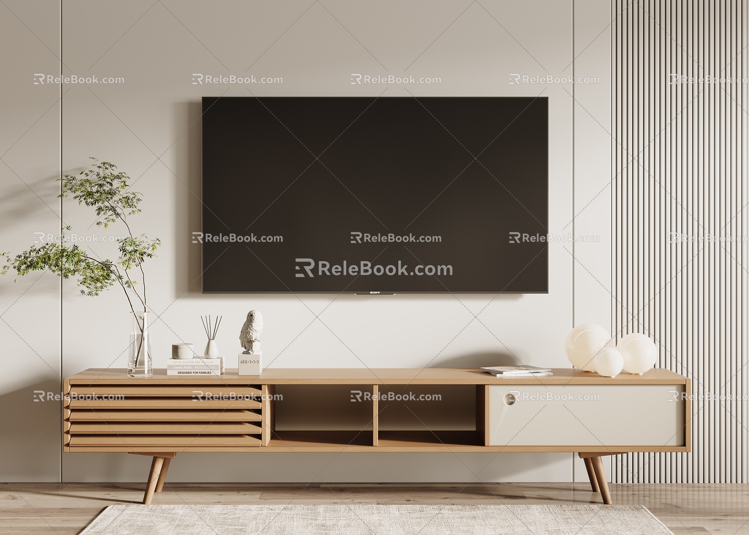 Modern TV Cabinet 3d model