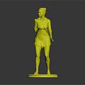 Stylish Red Tennis Dress For Female Figure With Racket On White Base