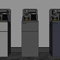 Modern Design Philips Standing Water Dispensers In Gray Dark Gray And Black