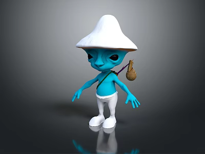 Modern Monster Goblin Small Monster Boss 3d model Modern Monster Goblin Small Monster Boss 3d model