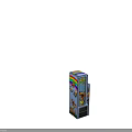 Playful Colorful Commercial Candy Vending Machine Featuring Cartoon Kangaroo And Rainbow Design