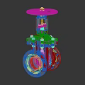 Industrial Stainless Steel Gate Valve With Flanged Ends And Handwheel Operation Design