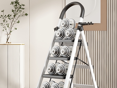 modern ladder 3d model