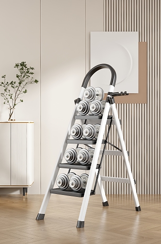 modern ladder 3d model