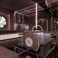 Modern Bar Doctor Strange Bar 3d model