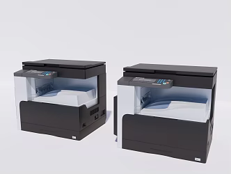 Modern Printer Copier 3d model