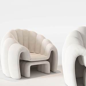 Modern Leisure Chair Sofa Chair Leisure Sofa Single Sofa 3d model