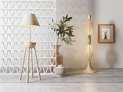 Nordic floor lamp model