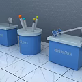 Interactive Science Exhibits Featuring Cone Rolling Upward Headwind Bicycle And Energy Conversion Wheel 3d model