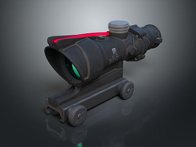 Infrared Steiner Laser Pistol Light Source Firearm Sight Firearm Device 3d model