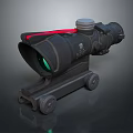Infrared Steiner Laser Pistol Light Source Firearm Sight Firearm Device 3d model