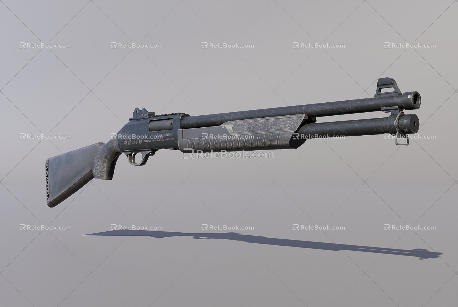 Shotgun 3d model