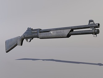 Shotgun 3d model