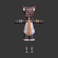 Hoodie With Orange Striped Sleeves And Shorts Paired With Sneakers For Casual Look