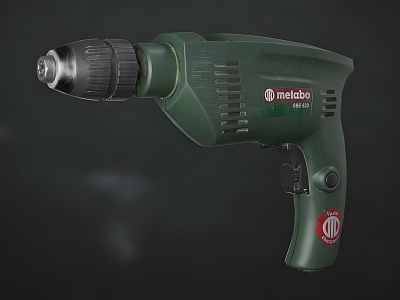 Hand electric drill model