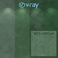 Green Textured Dining Table Panels With Silver Borders And Smooth Surface