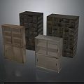 Home Storage Furniture Collection With Glass Door Cabinets And Wooden Drawers