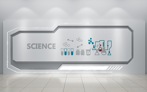 Science Laboratory Science and Technology Culture Atmosphere 3d model