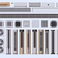 Various Types Of Air Conditioner Fans With Modern Designs And Different Styles