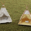 Outdoor Tent Modern Tent 3d model