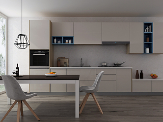 Modern Kitchen Simple Kitchen 3d model