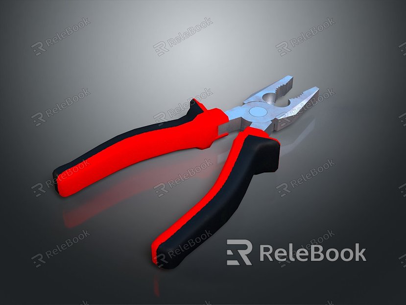 Pipe pliers vise vise bench vise wrench wrench tool hardware tool processing tool furniture model