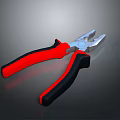Pipe pliers vise bench vise wrench tool hardware tool processing tool furniture 3d model