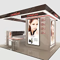 Guerlain Cosmetics Store With Display Counters Brand Signage And Exhibition Stand Design