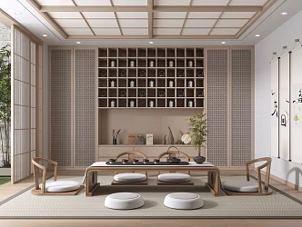 Tea Room 3d model