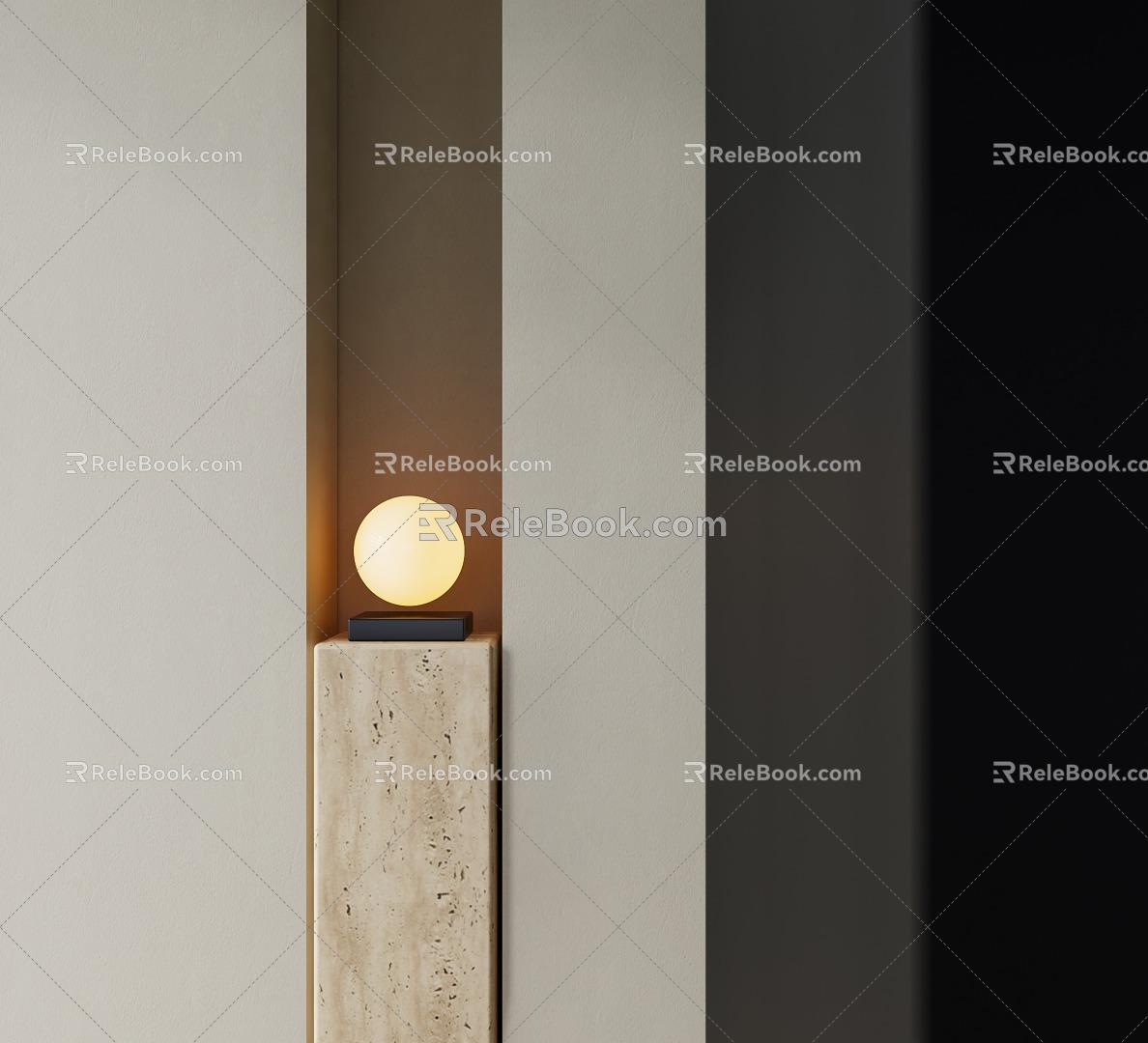 Floor lamp decorative lamp 3d model