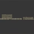 Natural Stone Scene Construction Components Including Steps And Long Blocks