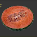 Fresh Sliced Watermelon with Vibrant Red Flesh and Juicy Black Seeds