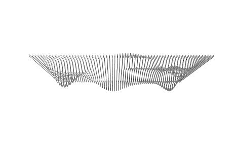 Modern Ceiling Special-shaped Ceiling Curved Ceiling Grille Ceiling Special-shaped Ceiling Curved Ceiling 3d model