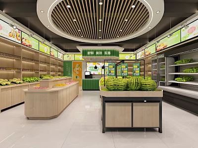 Fruit Shop 3d model