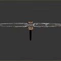 Crossbow Mechanical Crossbow Shift Bow and Arrow Shoot Far Equipment Weapons High-tech Crossbow 3d model