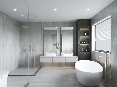 Hotel Toilet Modern Toilet 3d model