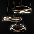 Modern chandelier 3d model