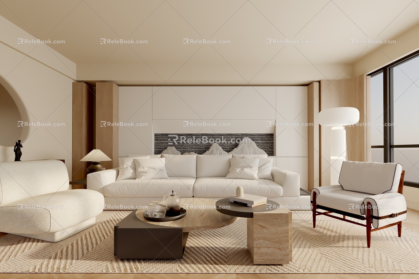 Living room 3d model