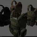 Tactical Vests in Multiple Colors with Military Style Practical Pockets and Various Designs