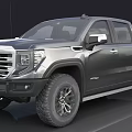 GMC AT4X Pickup Truck With Rugged Design And Off Road Tires