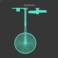Contemporary Bathroom Faucet Set With Shower Head Handheld Shower Colored Knobs And Control Panel