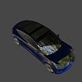 The Tesla car 3d model