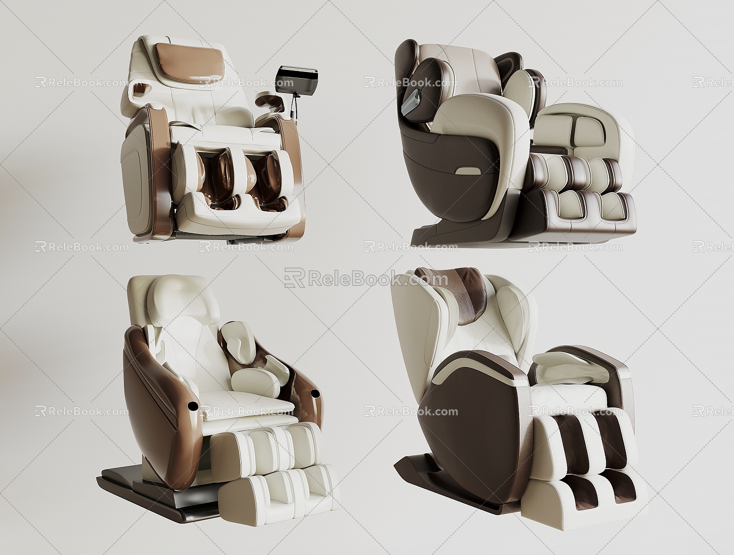 massage chair 3d model