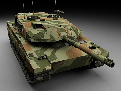 Tank Battle Tank 46A3 3d model