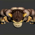 Monkey Cartoon Monkey Anime Monkey Stylized Monkey Fantasy Style Monkey Toy 3d model