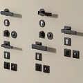 Door handle 3d model