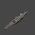 Boat Patrol Vessel 3d model