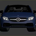 Blue Two Door Sports Car With Black Roof Red Brake Calipers And Sleek Design